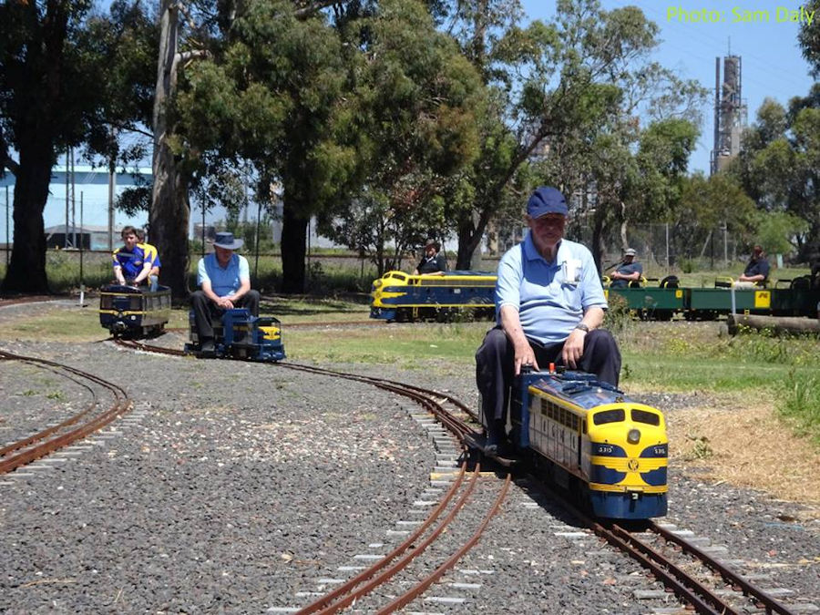 The Altona Miniature Railway (AMR) is a hobby club run by members that provide miniature train rides on scaled steam and diesel engines (5″ and 7 1/4″ gauge), over our 1.5 km length track in Altona Australia. Membership with Altona Miniature Railway is available to anyone who is interested in trains, scale model railroading, engineering, gardening or being involved in the local community. Altona Miniature Railway is a family friendly club that welcomes new members and their families. 