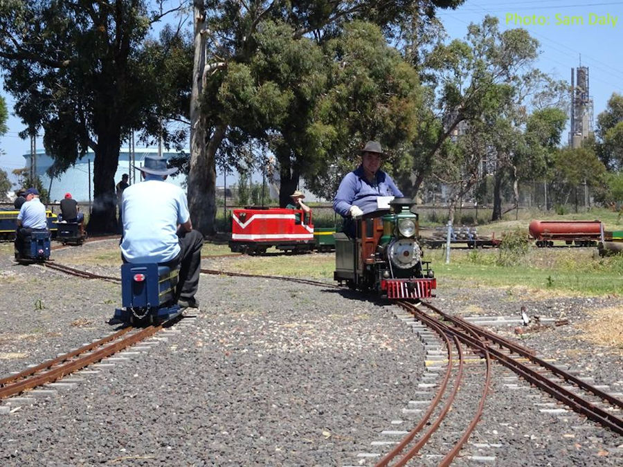 The Altona Miniature Railway (AMR) is a hobby club run by members that provide miniature train rides on scaled steam and diesel engines (5″ and 7 1/4″ gauge), over our 1.5 km length track in Altona Australia. Membership with Altona Miniature Railway is available to anyone who is interested in trains, scale model railroading, engineering, gardening or being involved in the local community. Altona Miniature Railway is a family friendly club that welcomes new members and their families. 