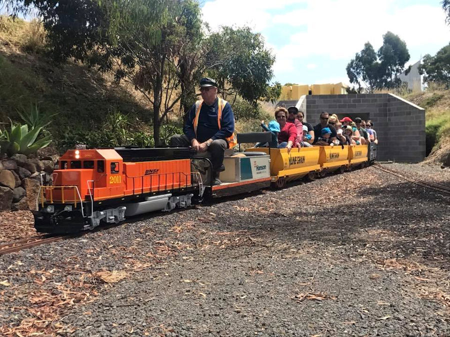 The Altona Miniature Railway (AMR) is a hobby club run by members that provide miniature train rides on scaled steam and diesel engines (5″ and 7 1/4″ gauge), over our 1.5 km length track in Altona Australia. Membership with Altona Miniature Railway is available to anyone who is interested in trains, scale model railroading, engineering, gardening or being involved in the local community. Altona Miniature Railway is a family friendly club that welcomes new members and their families. 