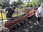 The Altona Miniature Railway (AMR) is a hobby club run by members that provide miniature train rides on scaled steam and diesel engines (5″ and 7 1/4″ gauge), over our 1.5 km length track in Altona Australia. Membership with Altona Miniature Railway is available to anyone who is interested in trains, scale model railroading, engineering, gardening or being involved in the local community. Altona Miniature Railway is a family friendly club that welcomes new members and their families.