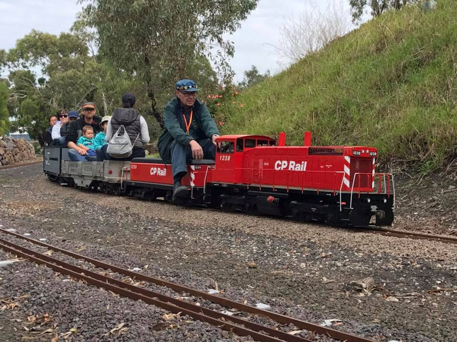The Altona Miniature Railway (AMR) is a hobby club run by members that provide miniature train rides on scaled steam and diesel engines (5″ and 7 1/4″ gauge), over our 1.5 km length track in Altona Australia. Membership with Altona Miniature Railway is available to anyone who is interested in trains, scale model railroading, engineering, gardening or being involved in the local community. Altona Miniature Railway is a family friendly club that welcomes new members and their families. 
