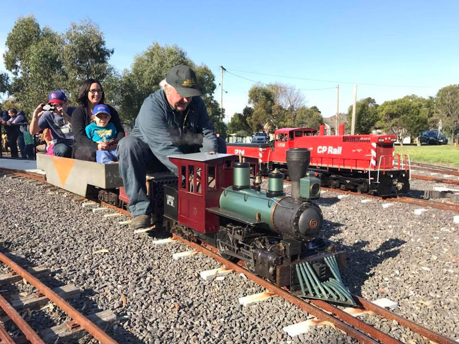 The Altona Miniature Railway (AMR) is a hobby club run by members that provide miniature train rides on scaled steam and diesel engines (5″ and 7 1/4″ gauge), over our 1.5 km length track in Altona Australia. Membership with Altona Miniature Railway is available to anyone who is interested in trains, scale model railroading, engineering, gardening or being involved in the local community. Altona Miniature Railway is a family friendly club that welcomes new members and their families. 