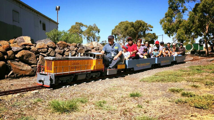 The Altona Miniature Railway (AMR) is a hobby club run by members that provide miniature train rides on scaled steam and diesel engines (5″ and 7 1/4″ gauge), over our 1.5 km length track in Altona Australia. Membership with Altona Miniature Railway is available to anyone who is interested in trains, scale model railroading, engineering, gardening or being involved in the local community. Altona Miniature Railway is a family friendly club that welcomes new members and their families. 