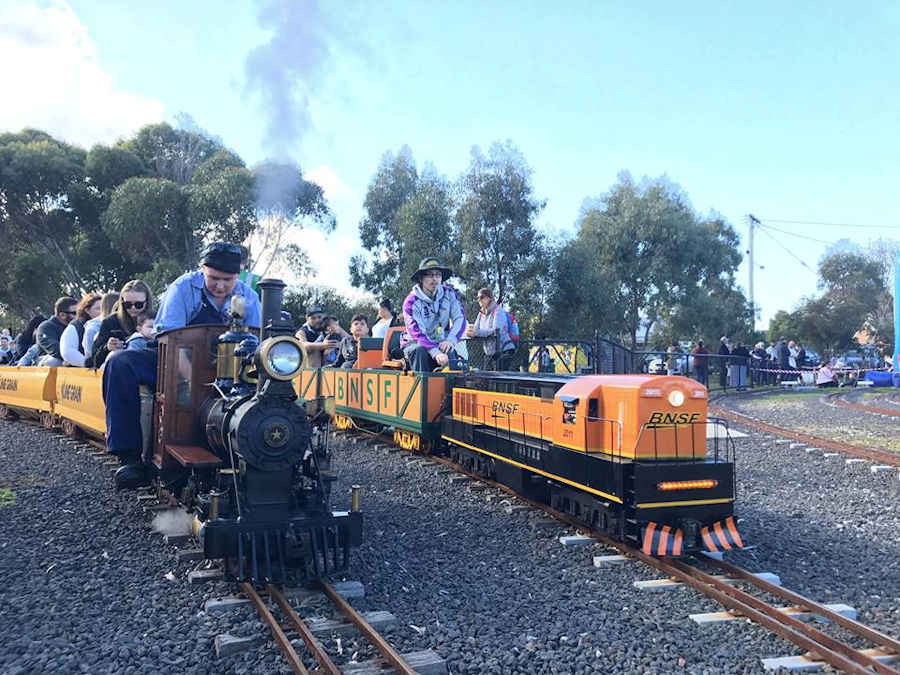 The Altona Miniature Railway (AMR) is a hobby club run by members that provide miniature train rides on scaled steam and diesel engines (5″ and 7 1/4″ gauge), over our 1.5 km length track in Altona Australia. Membership with Altona Miniature Railway is available to anyone who is interested in trains, scale model railroading, engineering, gardening or being involved in the local community. Altona Miniature Railway is a family friendly club that welcomes new members and their families. 
