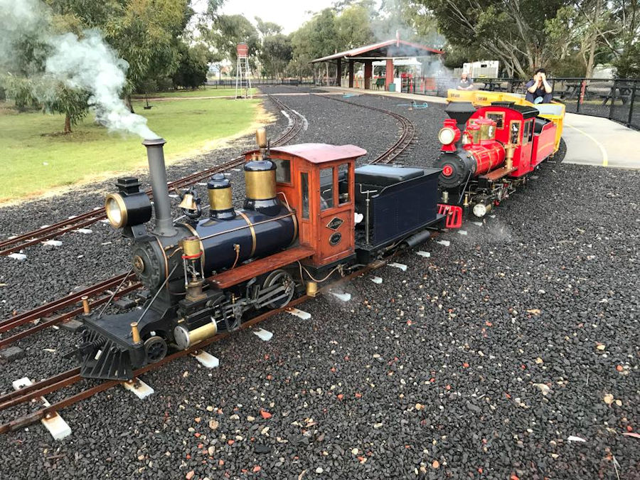 The Altona Miniature Railway (AMR) is a hobby club run by members that provide miniature train rides on scaled steam and diesel engines (5″ and 7 1/4″ gauge), over our 1.5 km length track in Altona Australia. Membership with Altona Miniature Railway is available to anyone who is interested in trains, scale model railroading, engineering, gardening or being involved in the local community. Altona Miniature Railway is a family friendly club that welcomes new members and their families. 