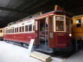 Ontario the Halton County Radial Railway (HCRR) is a full-size operating electric railway and museum, featuring historic electric railcars operating on two kilometers of scenic track. The HCRR is owned and operated by the Ontario Electric Railway Historical Association (OERHA), a non-profit, educational organization. The HCRR is proud to be Ontario’s first and largest electric railway museum.
The OERHA is made up of active members who volunteer to maintain, restore and operate the museum for its many visitors throughout the year. New members are always welcome at the HCRR, and there are many ways to lend a hand. For more trains go to www.krafttrains.com
