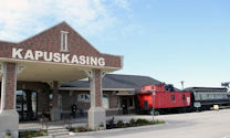 Pitchers of Kapuskasing Ron Memorial Museum Ontario Canada. Travel to Canada and visit Kapuskasing Ron Memorial Museum in northern Ontario Canada. Ron Morel Memorial Museum offers a trip back in time of the town history and the importance of the railroad in Kapuskasing.