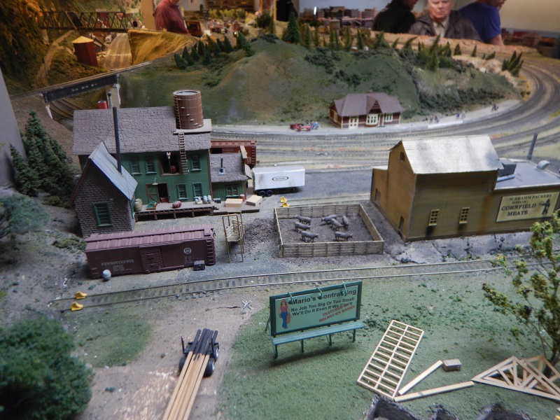 The Scarborough Model Railroad Club 2017 open house HO Scale