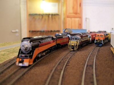 Kraft Trains railroading clubs around the world At GermaNTRAK
Warendorf Germany at krafttrains@rogers.com