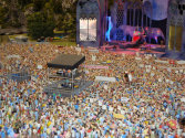 Miniatur Wunderland, Hamburg Germany the largest model railroad in the world and one of Germany's most successful leisure tourist attractions in Hamburg Germany.