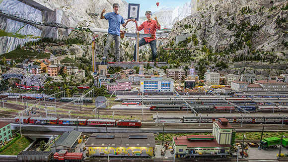 Miniatur Wunderland Hamburg Germany is the largest model railway in the world, and one of the most successful permanent exhibitions in Northern Germany. Learn all you can about the worlds largest model railway train set in Hamburg Germany Miniatur Wunderland. Miniatur Wunderland Hamburg Germany also has the worlds largest model train set and working airport. 