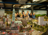 Miniatur Wunderland, Hamburg Germany the largest model railroad in the world and one of Germany's most successful leisure tourist attractions in Hamburg Germany.