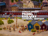 Miniatur Wunderland, Hamburg Germany the largest model railroad in the world and one of Germany's most successful leisure tourist attractions in Hamburg Germany.