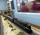 Welcome to the Los Angeles N-Scale Association, operators of East Valley Lines Model Railroad located since 1979 in the Travel Town Museum at Griffith Park. View pitchers of the East Valley Lines N Scale Model Railroad and see what they have done to their N scale layout. They operate one of the largest N-Scale layouts in the world. This is just a brief trip on the East Valley Lines' trackage. As you observe closely, there are lots of details to enjoy. This is truly a labor of love, involving countless hours, money and the talents of the many N-Scale modelers dedicated to the memory of great railroads. Brought to you to by www.krafttrains.com