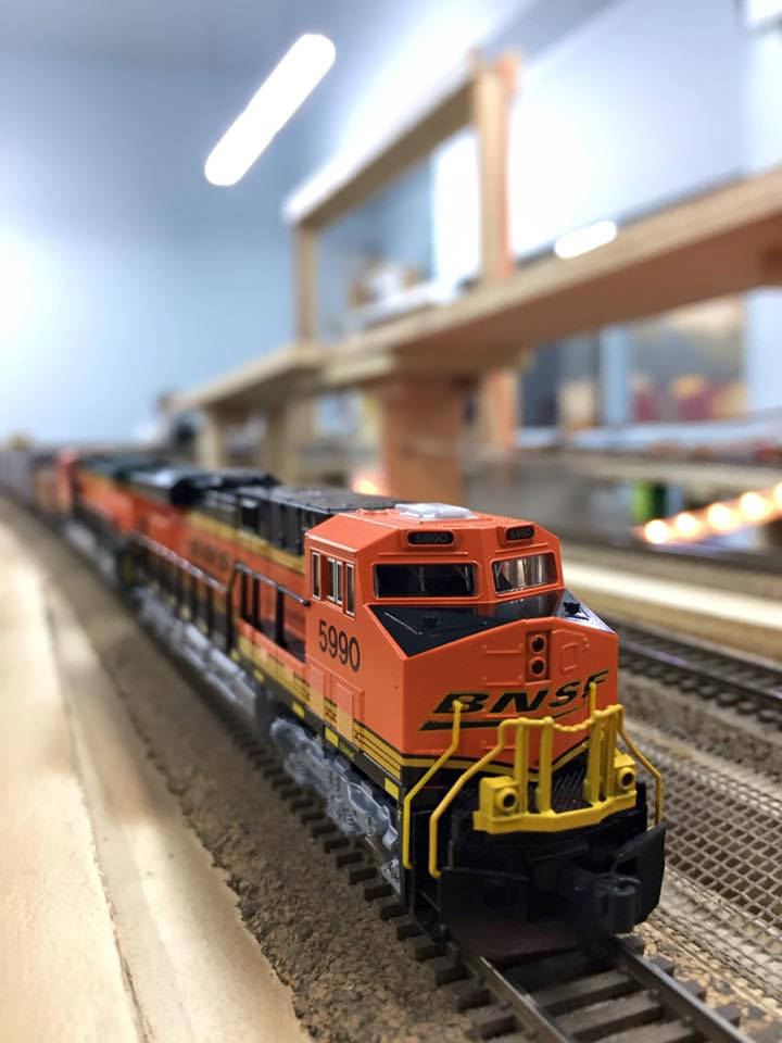 Welcome to the Los Angeles N-Scale Association, operators of East Valley Lines Model Railroad club located since 1979 in the Travel Town Museum at Griffith Los Angeles, California. View pitchers of the East Valley Lines N Scale Model Railroad club and see what they have done to their N scale layout. They operate one of the largest N-Scale layouts in the world. This is just a brief trip on the East Valley Lines' trackage. As you observe closely, there are lots of details to enjoy. This is truly a labor of love, involving countless hours, money and the talents of the many N-Scale modelers dedicated to the memory of great railroads. Brought to you to by www.krafttrains.com