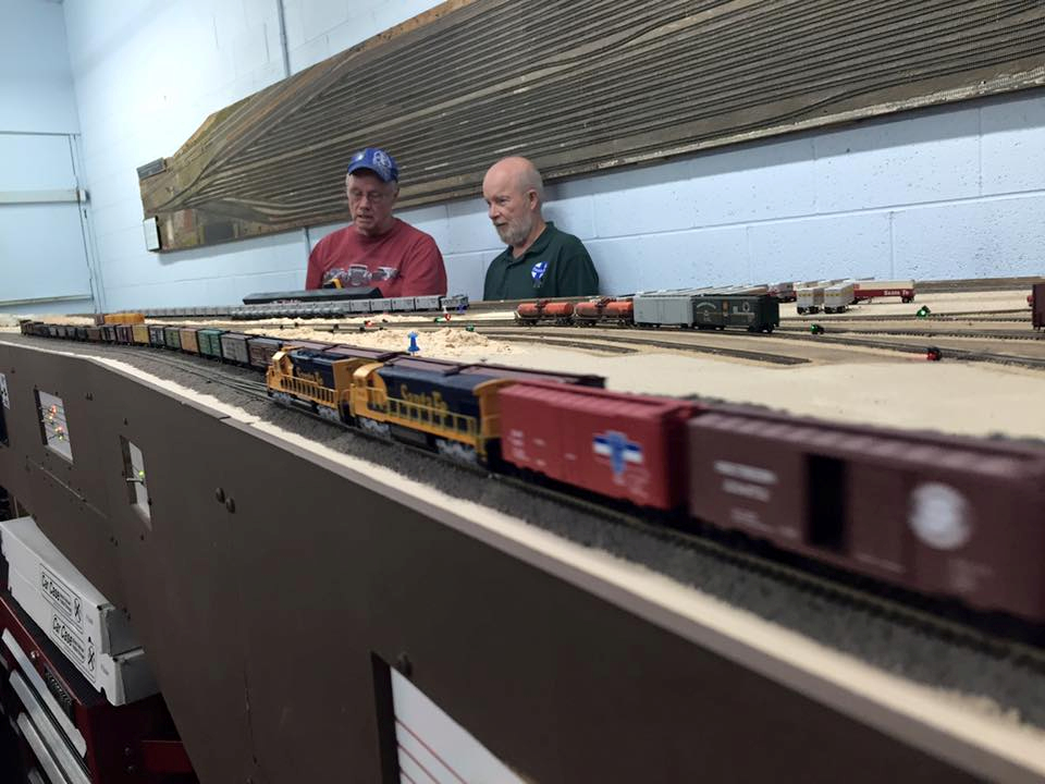 Welcome to the Los Angeles N-Scale Association, operators of East Valley Lines Model Railroad club located since 1979 in the Travel Town Museum at Griffith Los Angeles, California. View pitchers of the East Valley Lines N Scale Model Railroad club and see what they have done to their N scale layout. They operate one of the largest N-Scale layouts in the world. This is just a brief trip on the East Valley Lines' trackage. As you observe closely, there are lots of details to enjoy. This is truly a labor of love, involving countless hours, money and the talents of the many N-Scale modelers dedicated to the memory of great railroads. Brought to you to by www.krafttrains.com