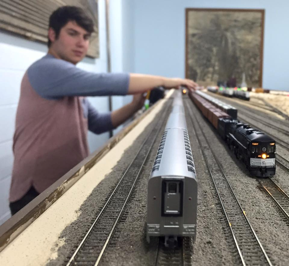 Welcome to the Los Angeles N-Scale Association, operators of East Valley Lines Model Railroad club located since 1979 in the Travel Town Museum at Griffith Los Angeles, California. View pitchers of the East Valley Lines N Scale Model Railroad club and see what they have done to their N scale layout. They operate one of the largest N-Scale layouts in the world. This is just a brief trip on the East Valley Lines' trackage. As you observe closely, there are lots of details to enjoy. This is truly a labor of love, involving countless hours, money and the talents of the many N-Scale modelers dedicated to the memory of great railroads. Brought to you to by www.krafttrains.com