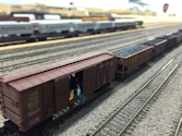 Welcome to the Los Angeles N-Scale Association, operators of East Valley Lines Model Railroad located since 1979 in the Travel Town Museum at Griffith Park. View pitchers of the East Valley Lines N Scale Model Railroad and see what they have done to their N scale layout. They operate one of the largest N-Scale layouts in the world. This is just a brief trip on the East Valley Lines' trackage. As you observe closely, there are lots of details to enjoy. This is truly a labor of love, involving countless hours, money and the talents of the many N-Scale modelers dedicated to the memory of great railroads. Brought to you to by www.krafttrains.com