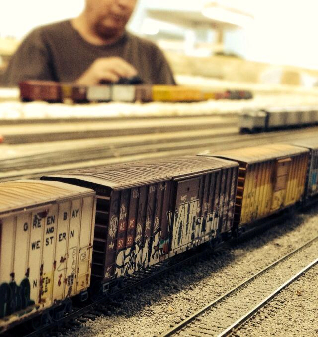 Welcome to the Los Angeles N-Scale Association, operators of East Valley Lines Model Railroad club located since 1979 in the Travel Town Museum at Griffith Los Angeles, California. View pitchers of the East Valley Lines N Scale Model Railroad club and see what they have done to their N scale layout. They operate one of the largest N-Scale layouts in the world. This is just a brief trip on the East Valley Lines' trackage. As you observe closely, there are lots of details to enjoy. This is truly a labor of love, involving countless hours, money and the talents of the many N-Scale modelers dedicated to the memory of great railroads. Brought to you to by www.krafttrains.com