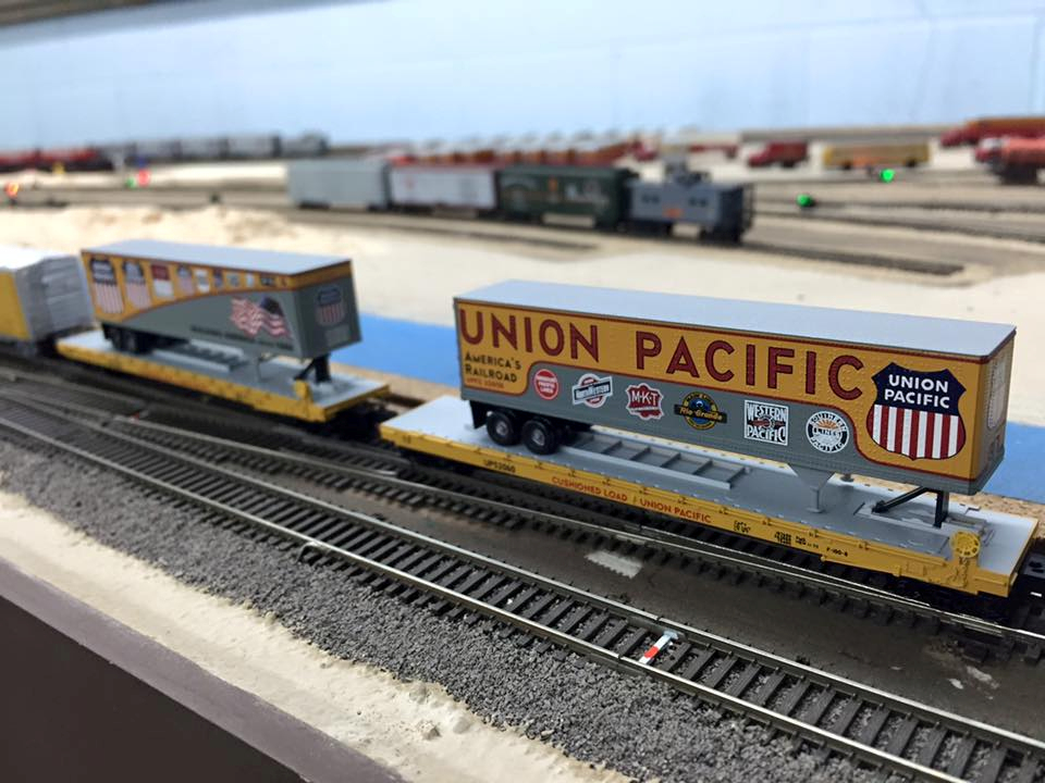 Welcome to the Los Angeles N-Scale Association, operators of East Valley Lines Model Railroad club located since 1979 in the Travel Town Museum at Griffith Los Angeles, California. View pitchers of the East Valley Lines N Scale Model Railroad club and see what they have done to their N scale layout. They operate one of the largest N-Scale layouts in the world. This is just a brief trip on the East Valley Lines' trackage. As you observe closely, there are lots of details to enjoy. This is truly a labor of love, involving countless hours, money and the talents of the many N-Scale modelers dedicated to the memory of great railroads. Brought to you to by www.krafttrains.com