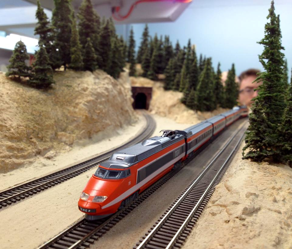 Welcome to the Los Angeles N-Scale Association, operators of East Valley Lines Model Railroad club located since 1979 in the Travel Town Museum at Griffith Los Angeles, California. View pitchers of the East Valley Lines N Scale Model Railroad club and see what they have done to their N scale layout. They operate one of the largest N-Scale layouts in the world. This is just a brief trip on the East Valley Lines' trackage. As you observe closely, there are lots of details to enjoy. This is truly a labor of love, involving countless hours, money and the talents of the many N-Scale modelers dedicated to the memory of great railroads. Brought to you to by www.krafttrains.com