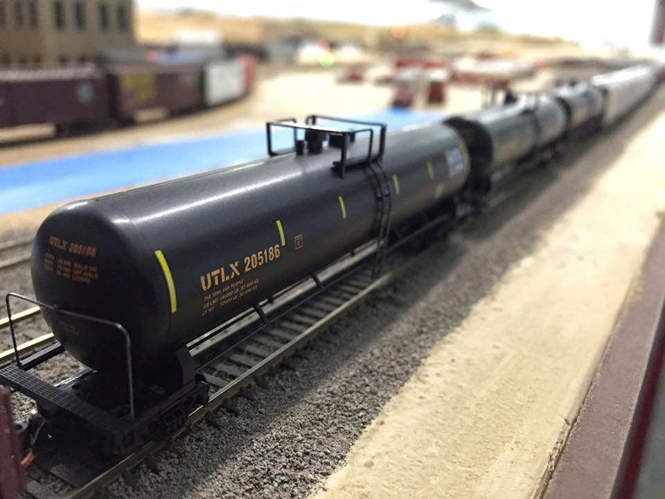 Welcome to the Los Angeles N-Scale Association, operators of East Valley Lines Model Railroad club located since 1979 in the Travel Town Museum at Griffith Los Angeles, California. View pitchers of the East Valley Lines N Scale Model Railroad club and see what they have done to their N scale layout. They operate one of the largest N-Scale layouts in the world. This is just a brief trip on the East Valley Lines' trackage. As you observe closely, there are lots of details to enjoy. This is truly a labor of love, involving countless hours, money and the talents of the many N-Scale modelers dedicated to the memory of great railroads. Brought to you to by www.krafttrains.com