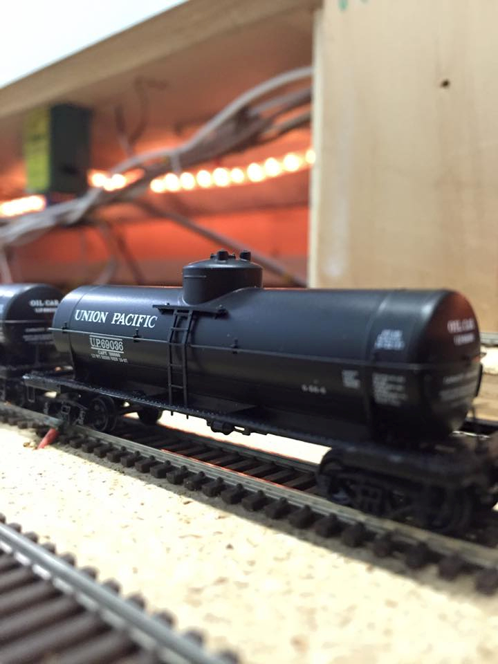 Welcome to the Los Angeles N-Scale Association, operators of East Valley Lines Model Railroad club located since 1979 in the Travel Town Museum at Griffith Los Angeles, California. View pitchers of the East Valley Lines N Scale Model Railroad club and see what they have done to their N scale layout. They operate one of the largest N-Scale layouts in the world. This is just a brief trip on the East Valley Lines' trackage. As you observe closely, there are lots of details to enjoy. This is truly a labor of love, involving countless hours, money and the talents of the many N-Scale modelers dedicated to the memory of great railroads. Brought to you to by www.krafttrains.com