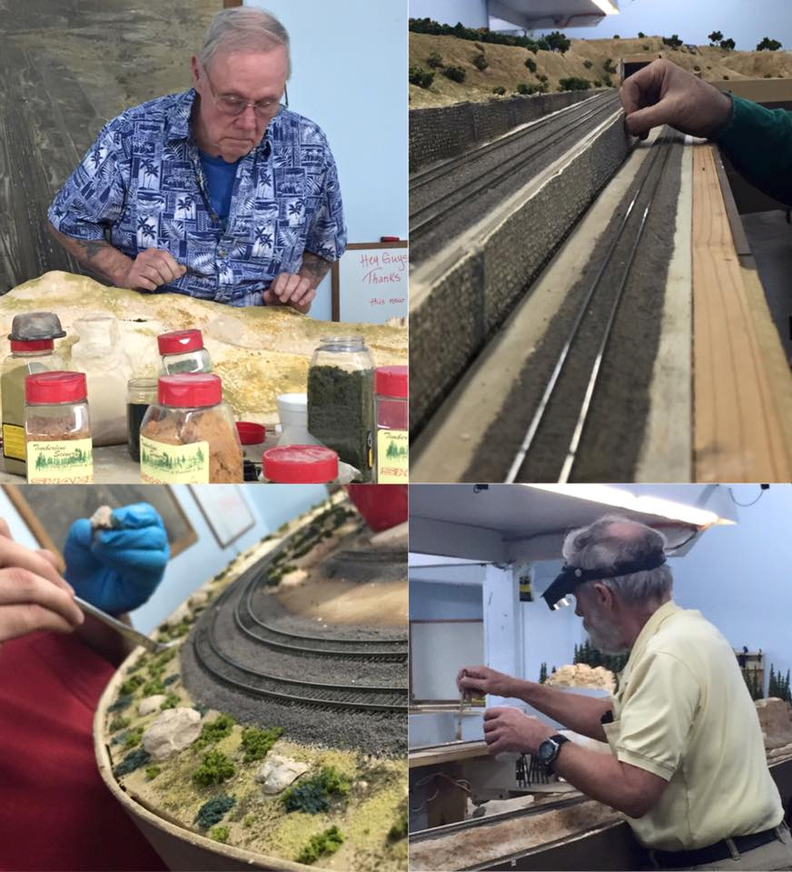 Welcome to the Los Angeles N-Scale Association, operators of East Valley Lines Model Railroad club located since 1979 in the Travel Town Museum at Griffith Los Angeles, California. View pitchers of the East Valley Lines N Scale Model Railroad club and see what they have done to their N scale layout. They operate one of the largest N-Scale layouts in the world. This is just a brief trip on the East Valley Lines' trackage. As you observe closely, there are lots of details to enjoy. This is truly a labor of love, involving countless hours, money and the talents of the many N-Scale modelers dedicated to the memory of great railroads. Brought to you to by www.krafttrains.com