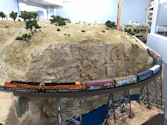 Welcome to the Los Angeles N-Scale Association, operators of East Valley Lines Model Railroad located since 1979 in the Travel Town Museum at Griffith Park. View pitchers of the East Valley Lines N Scale Model Railroad and see what they have done to their N scale layout. They operate one of the largest N-Scale layouts in the world. This is just a brief trip on the East Valley Lines' trackage. As you observe closely, there are lots of details to enjoy. This is truly a labor of love, involving countless hours, money and the talents of the many N-Scale modelers dedicated to the memory of great railroads. Brought to you to by www.krafttrains.com