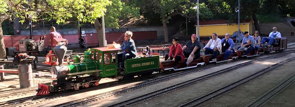 Welcome to the Los Angeles N-Scale Association, operators of East Valley Lines Model Railroad club located since 1979 in the Travel Town Museum at Griffith Los Angeles, California. View pitchers of the East Valley Lines N Scale Model Railroad club and see what they have done to their N scale layout. They operate one of the largest N-Scale layouts in the world. This is just a brief trip on the East Valley Lines' trackage. As you observe closely, there are lots of details to enjoy. This is truly a labor of love, involving countless hours, money and the talents of the many N-Scale modelers dedicated to the memory of great railroads. Brought to you to by www.krafttrains.com