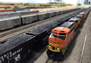 Welcome to the Los Angeles N-Scale Association, operators of East Valley Lines Model Railroad located since 1979 in the Travel Town Museum at Griffith Park. View pitchers of the East Valley Lines N Scale Model Railroad and see what they have done to their N scale layout. They operate one of the largest N-Scale layouts in the world. This is just a brief trip on the East Valley Lines' trackage. As you observe closely, there are lots of details to enjoy. This is truly a labor of love, involving countless hours, money and the talents of the many N-Scale modelers dedicated to the memory of great railroads. Brought to you to by www.krafttrains.com