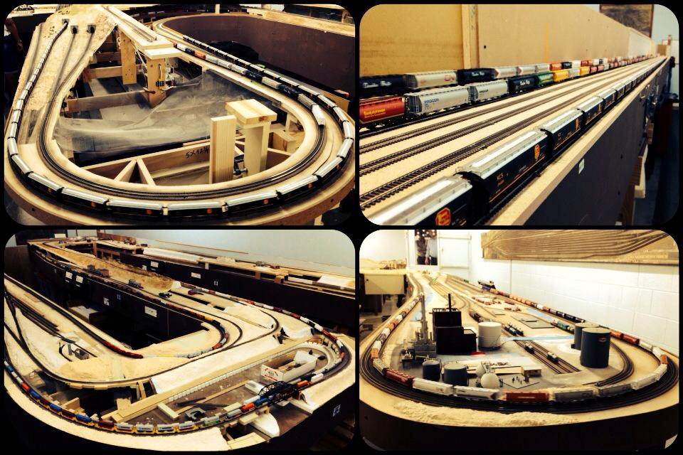 Welcome to the Los Angeles N-Scale Association, operators of East Valley Lines Model Railroad club located since 1979 in the Travel Town Museum at Griffith Los Angeles, California. View pitchers of the East Valley Lines N Scale Model Railroad club and see what they have done to their N scale layout. They operate one of the largest N-Scale layouts in the world. This is just a brief trip on the East Valley Lines' trackage. As you observe closely, there are lots of details to enjoy. This is truly a labor of love, involving countless hours, money and the talents of the many N-Scale modelers dedicated to the memory of great railroads. Brought to you to by www.krafttrains.com