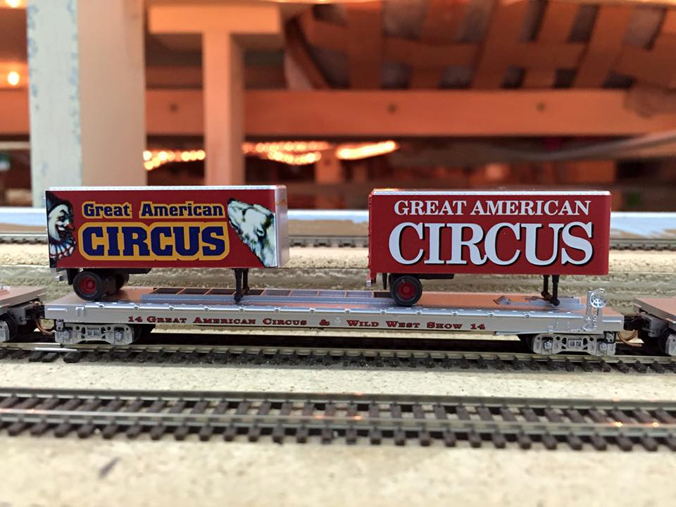 Welcome to the Los Angeles N-Scale Association, operators of East Valley Lines Model Railroad club located since 1979 in the Travel Town Museum at Griffith Los Angeles, California. View pitchers of the East Valley Lines N Scale Model Railroad club and see what they have done to their N scale layout. They operate one of the largest N-Scale layouts in the world. This is just a brief trip on the East Valley Lines' trackage. As you observe closely, there are lots of details to enjoy. This is truly a labor of love, involving countless hours, money and the talents of the many N-Scale modelers dedicated to the memory of great railroads. Brought to you to by www.krafttrains.com