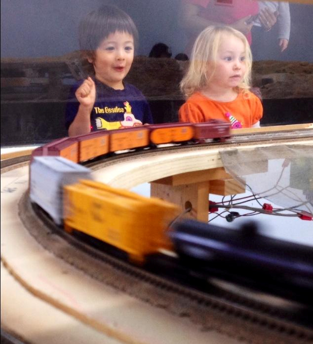 Welcome to the Los Angeles N-Scale Association, operators of East Valley Lines Model Railroad club located since 1979 in the Travel Town Museum at Griffith Los Angeles, California. View pitchers of the East Valley Lines N Scale Model Railroad club and see what they have done to their N scale layout. They operate one of the largest N-Scale layouts in the world. This is just a brief trip on the East Valley Lines' trackage. As you observe closely, there are lots of details to enjoy. This is truly a labor of love, involving countless hours, money and the talents of the many N-Scale modelers dedicated to the memory of great railroads. Brought to you to by www.krafttrains.com