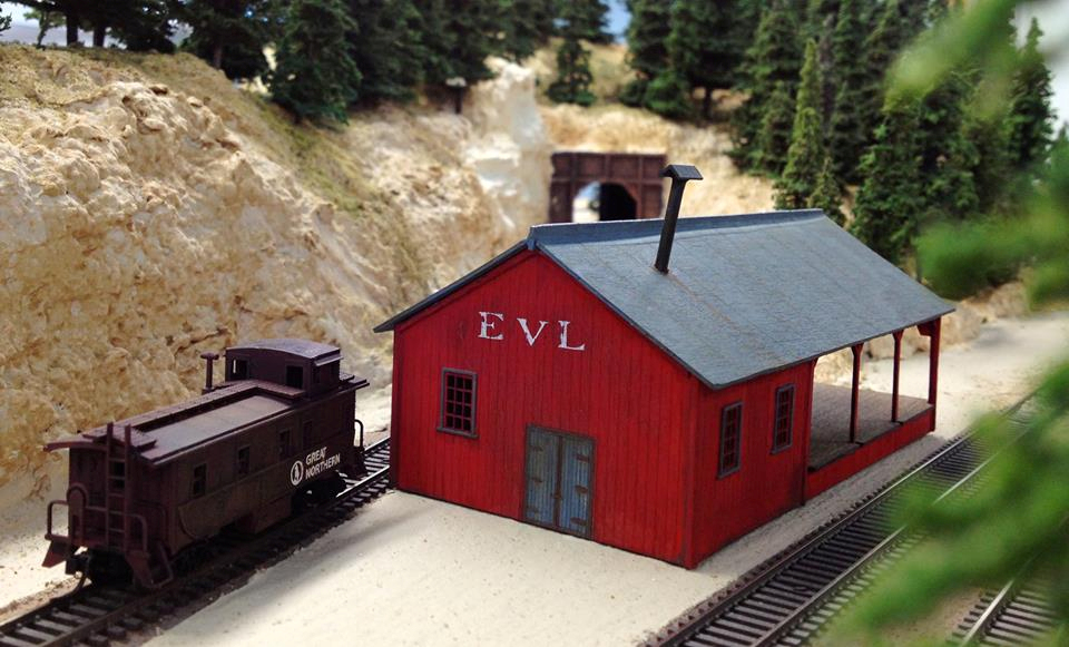 Welcome to the Los Angeles N-Scale Association, operators of East Valley Lines Model Railroad club located since 1979 in the Travel Town Museum at Griffith Los Angeles, California. View pitchers of the East Valley Lines N Scale Model Railroad club and see what they have done to their N scale layout. They operate one of the largest N-Scale layouts in the world. This is just a brief trip on the East Valley Lines' trackage. As you observe closely, there are lots of details to enjoy. This is truly a labor of love, involving countless hours, money and the talents of the many N-Scale modelers dedicated to the memory of great railroads. Brought to you to by www.krafttrains.com