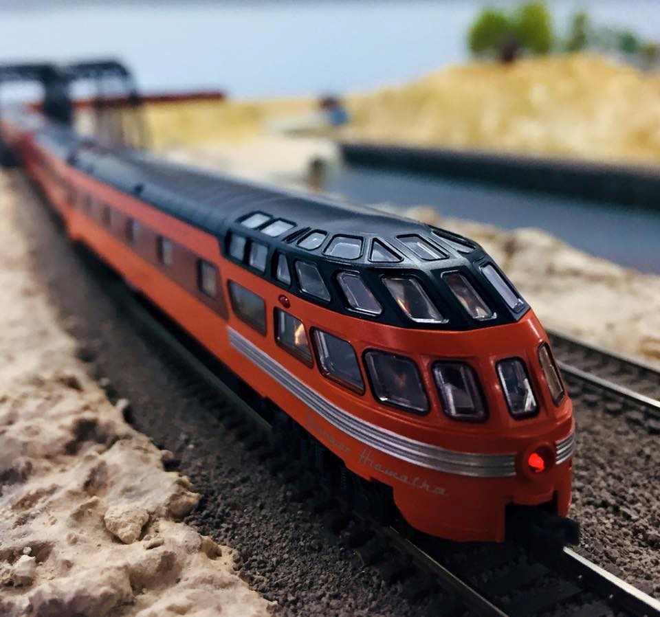 Welcome to the Los Angeles N-Scale Association, operators of East Valley Lines Model Railroad club located since 1979 in the Travel Town Museum at Griffith Los Angeles, California. View pitchers of the East Valley Lines N Scale Model Railroad club and see what they have done to their N scale layout. They operate one of the largest N-Scale layouts in the world. This is just a brief trip on the East Valley Lines' trackage. As you observe closely, there are lots of details to enjoy. This is truly a labor of love, involving countless hours, money and the talents of the many N-Scale modelers dedicated to the memory of great railroads. Brought to you to by www.krafttrains.com