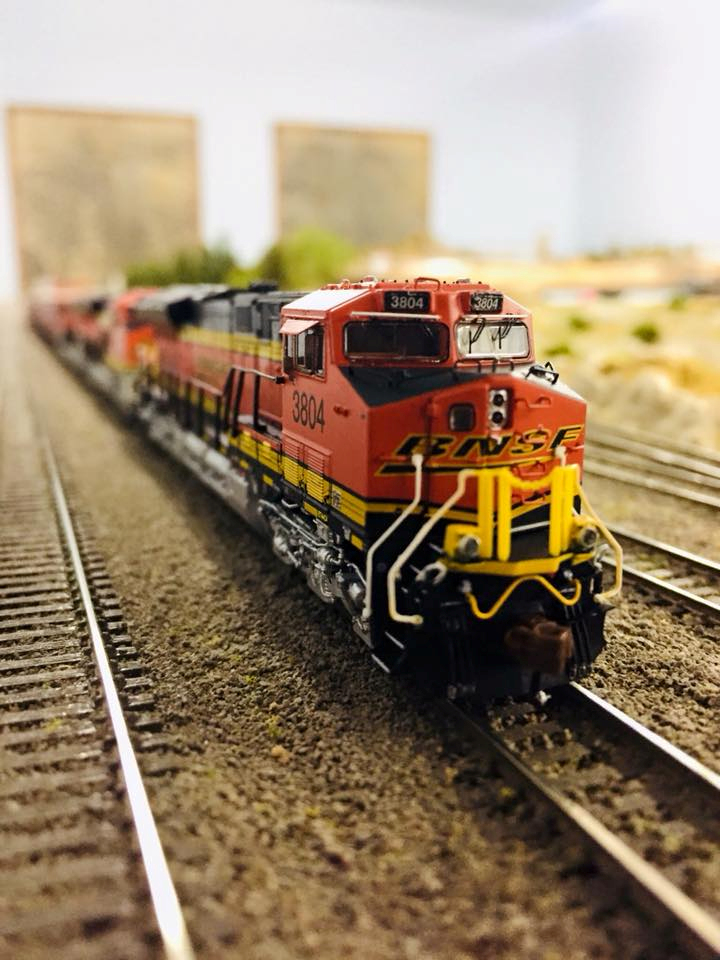 Welcome to the Los Angeles N-Scale Association, operators of East Valley Lines Model Railroad club located since 1979 in the Travel Town Museum at Griffith Los Angeles, California. View pitchers of the East Valley Lines N Scale Model Railroad club and see what they have done to their N scale layout. They operate one of the largest N-Scale layouts in the world. This is just a brief trip on the East Valley Lines' trackage. As you observe closely, there are lots of details to enjoy. This is truly a labor of love, involving countless hours, money and the talents of the many N-Scale modelers dedicated to the memory of great railroads. Brought to you to by www.krafttrains.com