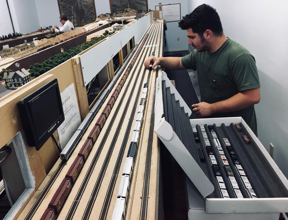 Welcome to the Los Angeles N-Scale Association, operators of East Valley Lines Model Railroad club located since 1979 in the Travel Town Museum at Griffith Los Angeles, California. View pitchers of the East Valley Lines N Scale Model Railroad club and see what they have done to their N scale layout. They operate one of the largest N-Scale layouts in the world. This is just a brief trip on the East Valley Lines' trackage. As you observe closely, there are lots of details to enjoy. This is truly a labor of love, involving countless hours, money and the talents of the many N-Scale modelers dedicated to the memory of great railroads. Brought to you to by www.krafttrains.com