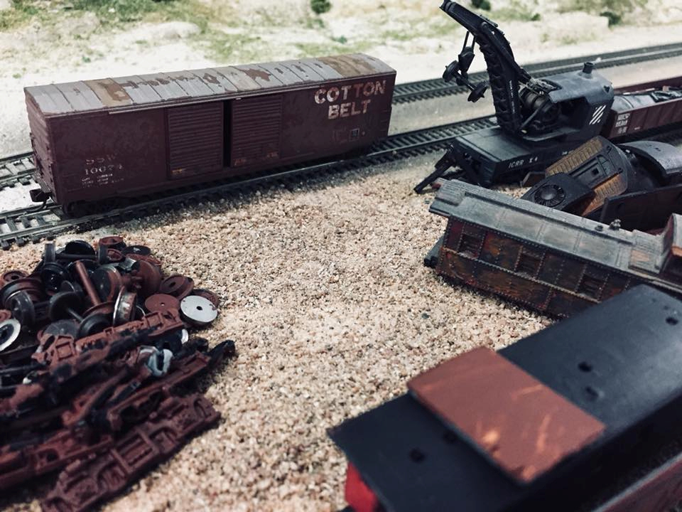 Welcome to the Los Angeles N-Scale Association, operators of East Valley Lines Model Railroad club located since 1979 in the Travel Town Museum at Griffith Los Angeles, California. View pitchers of the East Valley Lines N Scale Model Railroad club and see what they have done to their N scale layout. They operate one of the largest N-Scale layouts in the world. This is just a brief trip on the East Valley Lines' trackage. As you observe closely, there are lots of details to enjoy. This is truly a labor of love, involving countless hours, money and the talents of the many N-Scale modelers dedicated to the memory of great railroads. Brought to you to by www.krafttrains.com