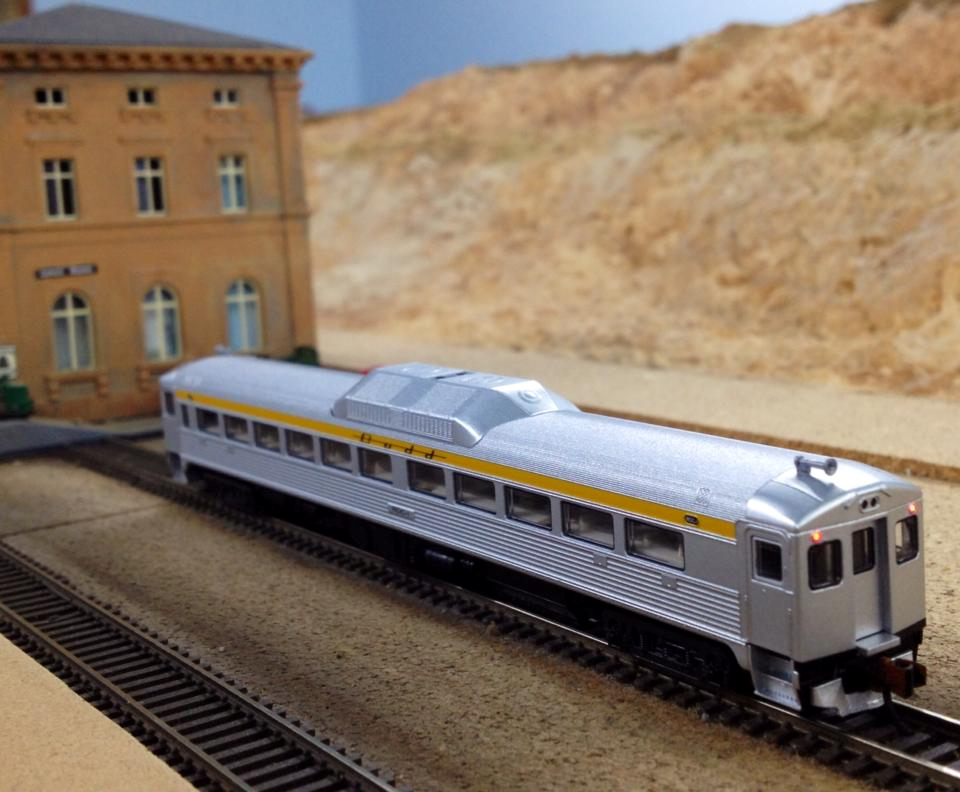 Welcome to the Los Angeles N-Scale Association, operators of East Valley Lines Model Railroad club located since 1979 in the Travel Town Museum at Griffith Los Angeles, California. View pitchers of the East Valley Lines N Scale Model Railroad club and see what they have done to their N scale layout. They operate one of the largest N-Scale layouts in the world. This is just a brief trip on the East Valley Lines' trackage. As you observe closely, there are lots of details to enjoy. This is truly a labor of love, involving countless hours, money and the talents of the many N-Scale modelers dedicated to the memory of great railroads. Brought to you to by www.krafttrains.com