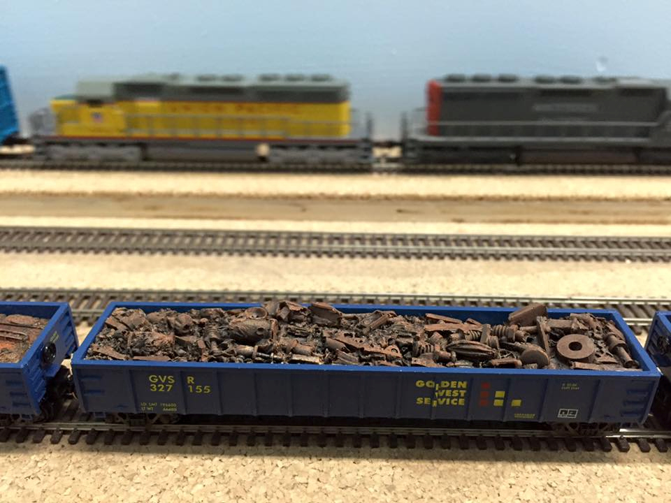 Welcome to the Los Angeles N-Scale Association, operators of East Valley Lines Model Railroad club located since 1979 in the Travel Town Museum at Griffith Los Angeles, California. View pitchers of the East Valley Lines N Scale Model Railroad club and see what they have done to their N scale layout. They operate one of the largest N-Scale layouts in the world. This is just a brief trip on the East Valley Lines' trackage. As you observe closely, there are lots of details to enjoy. This is truly a labor of love, involving countless hours, money and the talents of the many N-Scale modelers dedicated to the memory of great railroads. Brought to you to by www.krafttrains.com