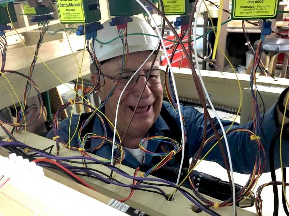 Welcome to the Los Angeles N-Scale Association, operators of East Valley Lines Model Railroad club located since 1979 in the Travel Town Museum at Griffith Los Angeles, California. View pitchers of the East Valley Lines N Scale Model Railroad club and see what they have done to their N scale layout. They operate one of the largest N-Scale layouts in the world. This is just a brief trip on the East Valley Lines' trackage. As you observe closely, there are lots of details to enjoy. This is truly a labor of love, involving countless hours, money and the talents of the many N-Scale modelers dedicated to the memory of great railroads. Brought to you to by www.krafttrains.com