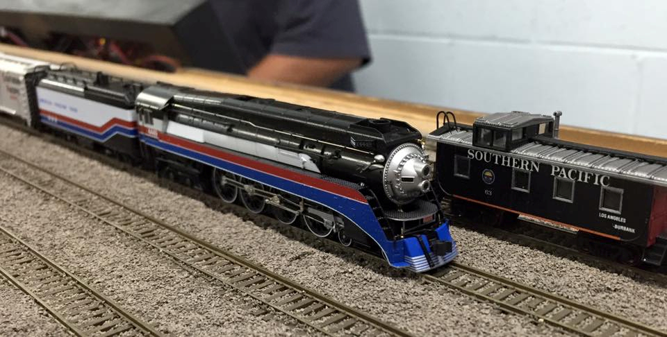 Welcome to the Los Angeles N-Scale Association, operators of East Valley Lines Model Railroad club located since 1979 in the Travel Town Museum at Griffith Los Angeles, California. View pitchers of the East Valley Lines N Scale Model Railroad club and see what they have done to their N scale layout. They operate one of the largest N-Scale layouts in the world. This is just a brief trip on the East Valley Lines' trackage. As you observe closely, there are lots of details to enjoy. This is truly a labor of love, involving countless hours, money and the talents of the many N-Scale modelers dedicated to the memory of great railroads. Brought to you to by www.krafttrains.com