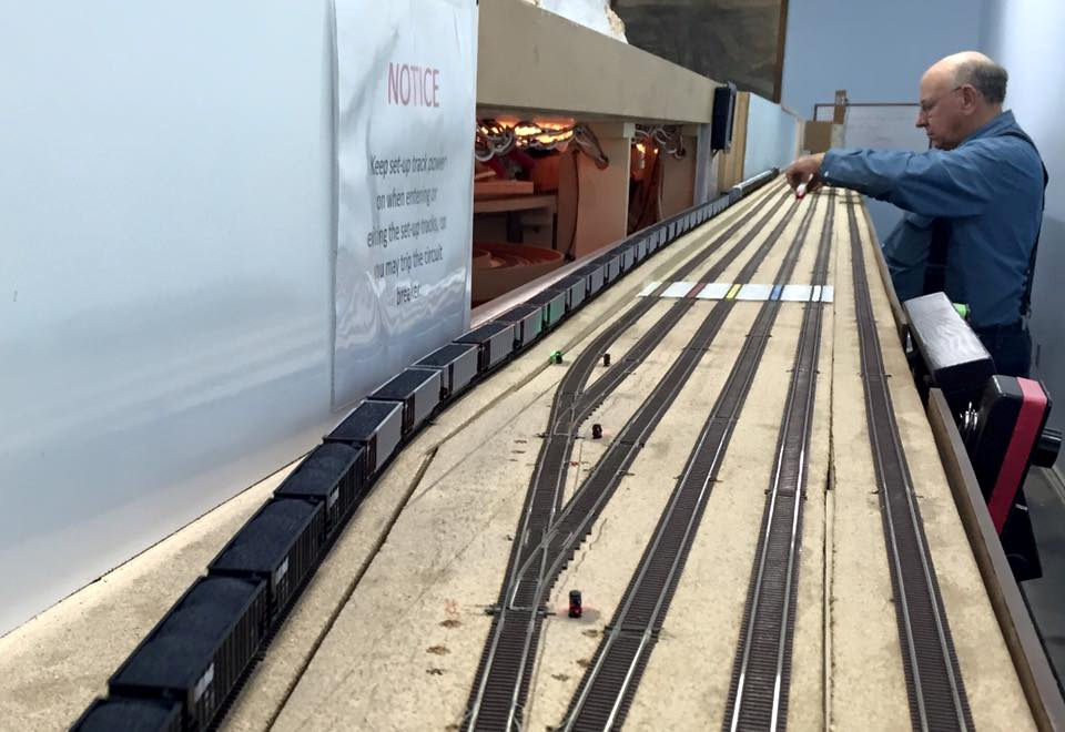 Welcome to the Los Angeles N-Scale Association, operators of East Valley Lines Model Railroad club located since 1979 in the Travel Town Museum at Griffith Los Angeles, California. View pitchers of the East Valley Lines N Scale Model Railroad club and see what they have done to their N scale layout. They operate one of the largest N-Scale layouts in the world. This is just a brief trip on the East Valley Lines' trackage. As you observe closely, there are lots of details to enjoy. This is truly a labor of love, involving countless hours, money and the talents of the many N-Scale modelers dedicated to the memory of great railroads. Brought to you to by www.krafttrains.com