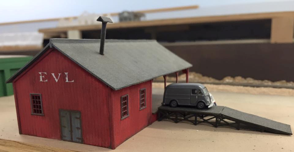 Welcome to the Los Angeles N-Scale Association, operators of East Valley Lines Model Railroad club located since 1979 in the Travel Town Museum at Griffith Los Angeles, California. View pitchers of the East Valley Lines N Scale Model Railroad club and see what they have done to their N scale layout. They operate one of the largest N-Scale layouts in the world. This is just a brief trip on the East Valley Lines' trackage. As you observe closely, there are lots of details to enjoy. This is truly a labor of love, involving countless hours, money and the talents of the many N-Scale modelers dedicated to the memory of great railroads. Brought to you to by www.krafttrains.com